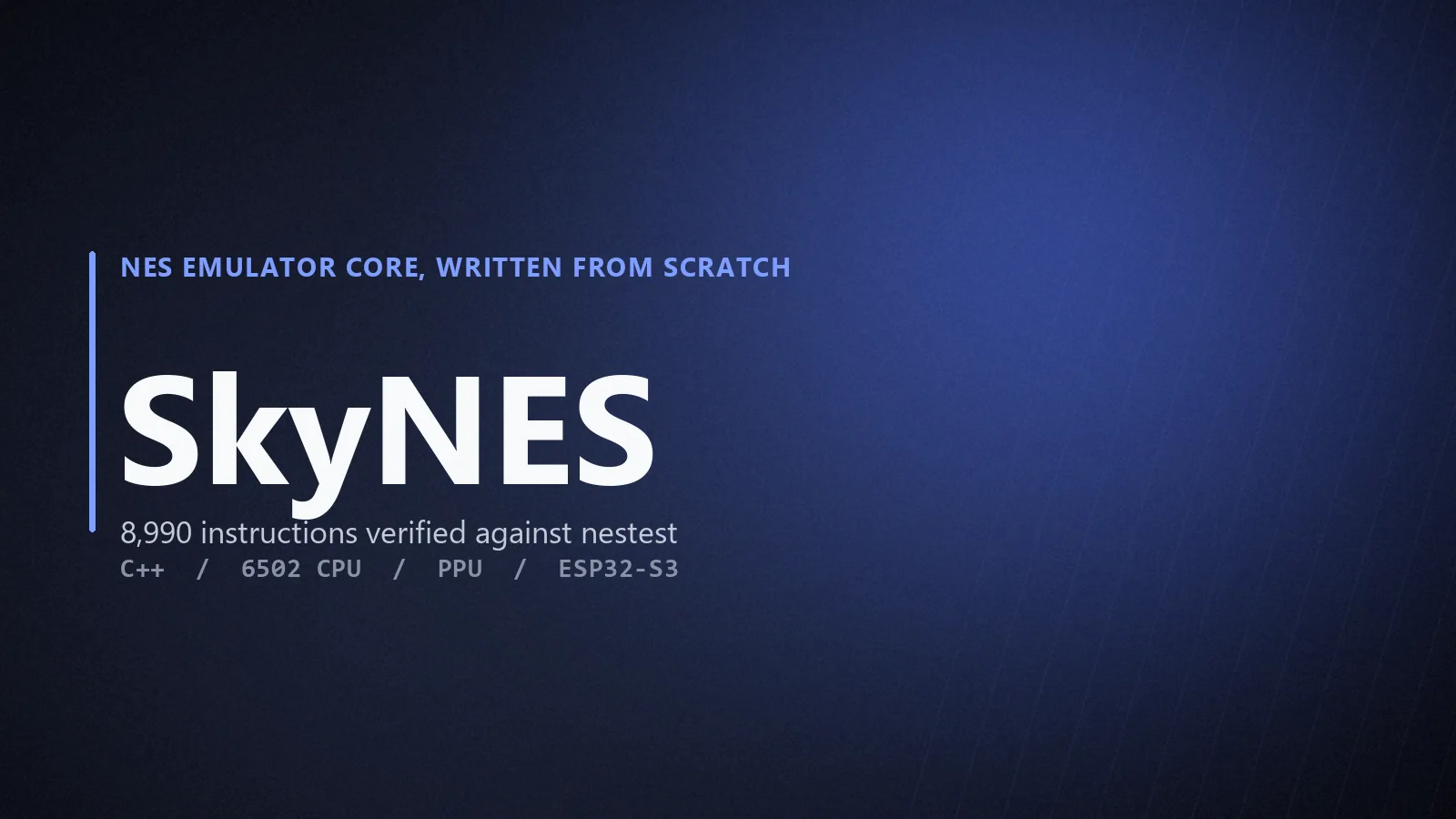 SkyNES Emulator